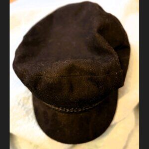 Fiddler Cap/Greek Fisherman Cap Black One Size